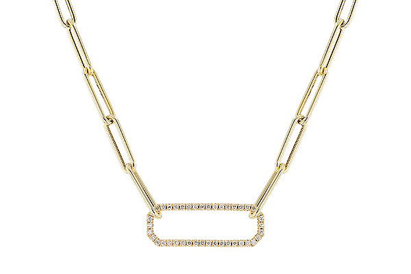 A292-64355: NECKLACE .50 TW (17 INCHES)