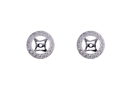 B202-69746: EARRING JACKET .32 TW (FOR 1.50-2.00 CT TW STUDS)