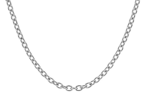 B292-70664: CABLE CHAIN (1.3MM, 14KT, 18IN, LOBSTER CLASP)