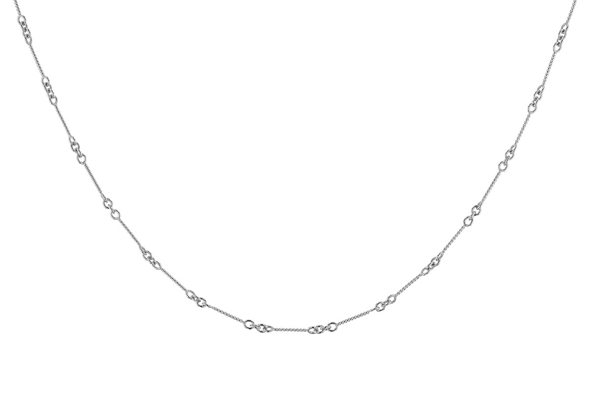 C292-69800: TWIST CHAIN (18IN, 0.8MM, 14KT, LOBSTER CLASP)