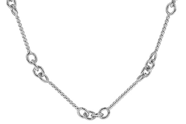 C292-69800: TWIST CHAIN (0.80MM, 14KT, 18IN, LOBSTER CLASP)