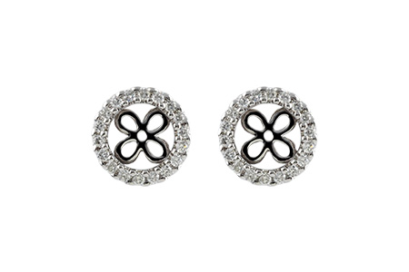 D206-31564: EARRING JACKETS .30 TW (FOR 1.50-2.00 CT TW STUDS)