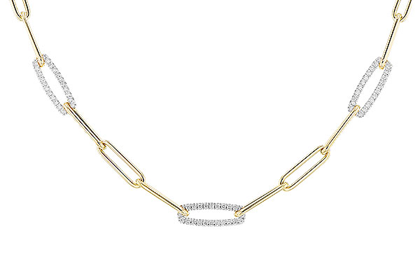 E292-64355: NECKLACE .75 TW (17 INCHES)