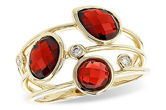 F292-66100: LDS RG 3.07 TW GARNET 3.12 TGW