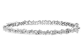 G291-74318: BANGLE .84 TW BAGUETTE DIAS