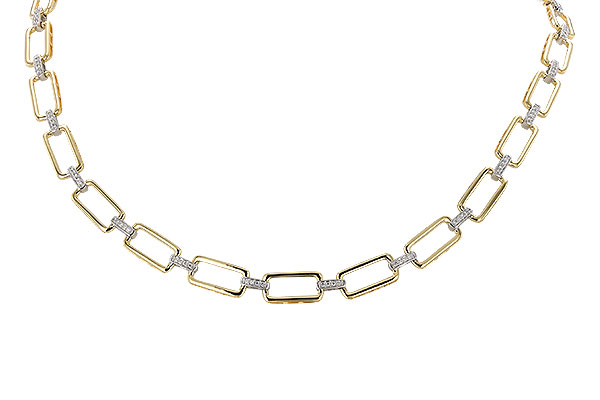 G292-70709: NECKLACE .50 TW (17")