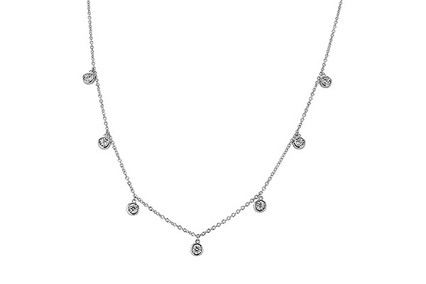 G292-71582: NECKLACE .32 TW (18")