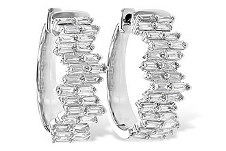 H209-05254: EARR .70 TW BAGUETTE DIAS