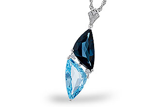 K293-57045: NECK 6.87 BLUE TOPAZ 6.97 TGW